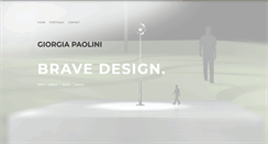 Desktop Screenshot of giorgiapaolini.com
